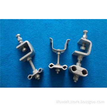 Hot-Dig Galvanized Optical Fiber Cable Clamp Adss Cable Fit